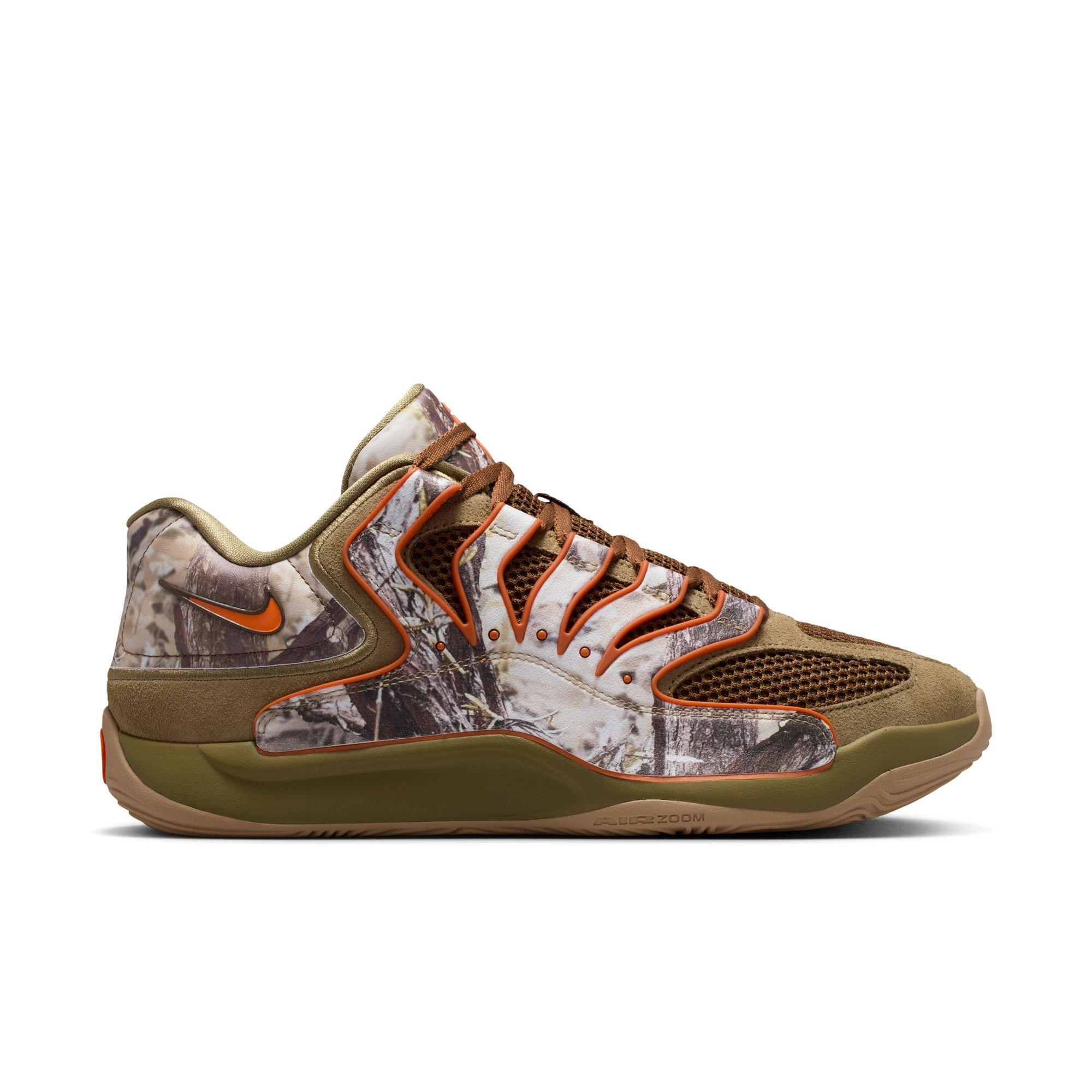 Nike KD18 "Coyote" Men's Basketball Shoe - COYOTE/SAFETY ORANGE/BROWN